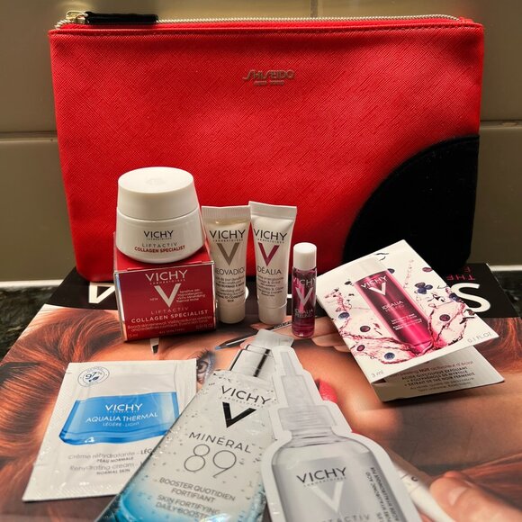 Vichy Laboratoires Set of 8 Collagen Specialist and Idealia Travel Set - Picture 1 of 4